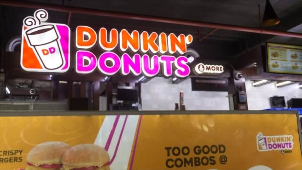 Dunkin Donuts Outlet in New Delhi, India