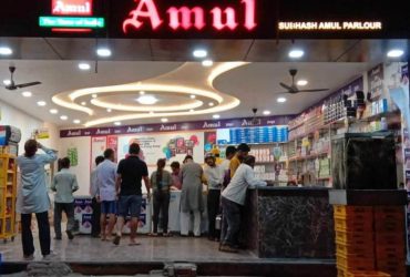 Amul parlour outlet in India, agra